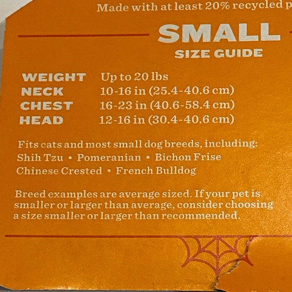 Hyde and Eek! Boutique Dog Cat Pet Astronaut Costume Halloween Size Small NWT - Picture 6 of 8